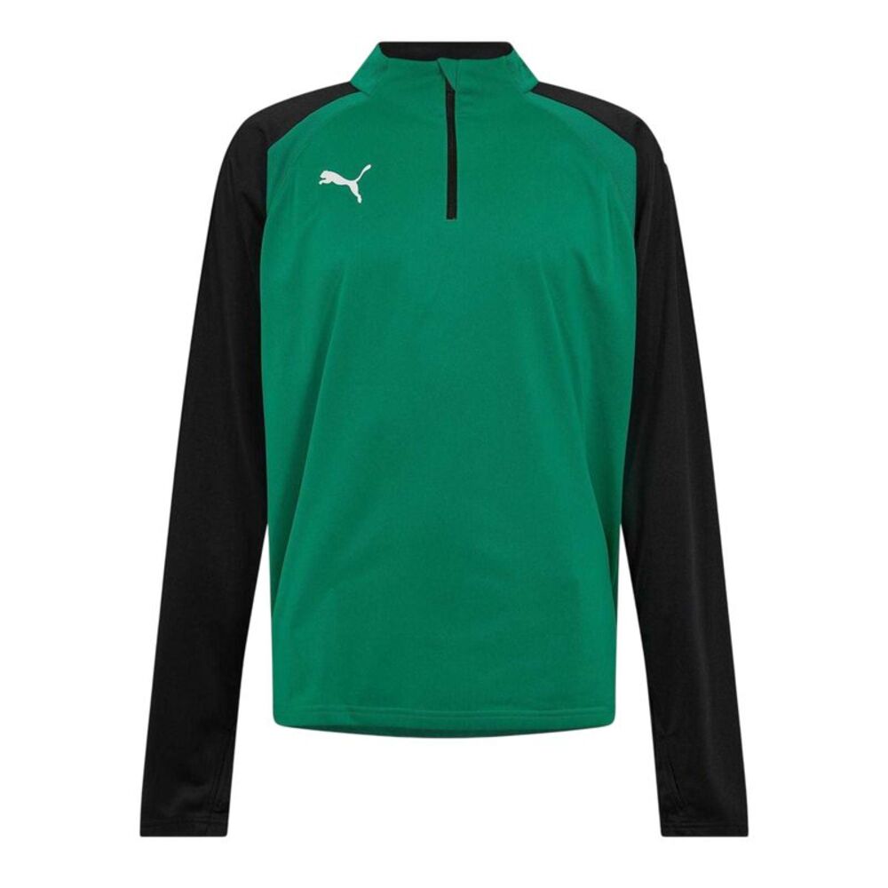Puma Mens Quarter Zip Sports Top / Pepper Green